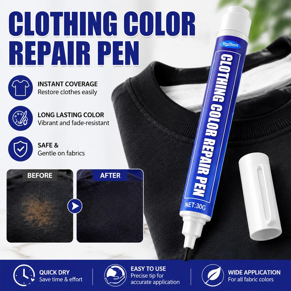 Fountain Pen Ink - قلم إصلاح الأقمشة بحبر دائم لا
