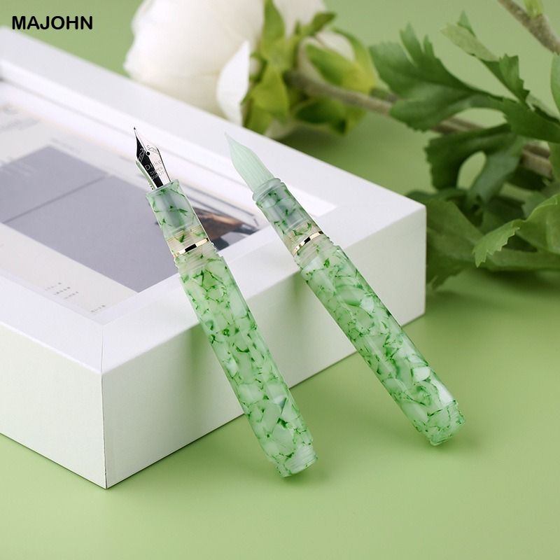 Stationery Supply Business - MAJOHN N8 الراتنج الزجاج تراجع قلم