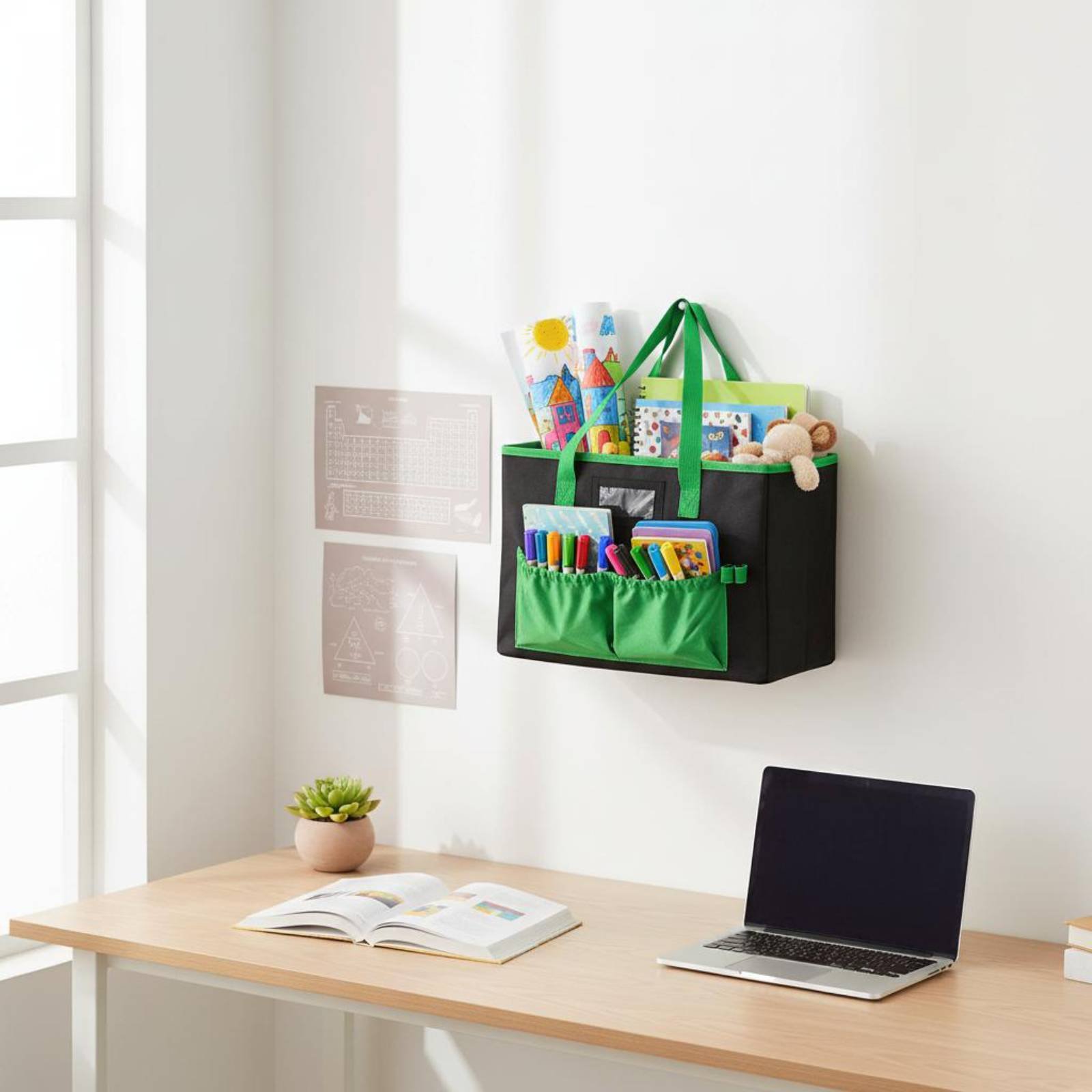 File Folder Hanging - حقيبة ملفات قابلة للطي، حامل ملفات