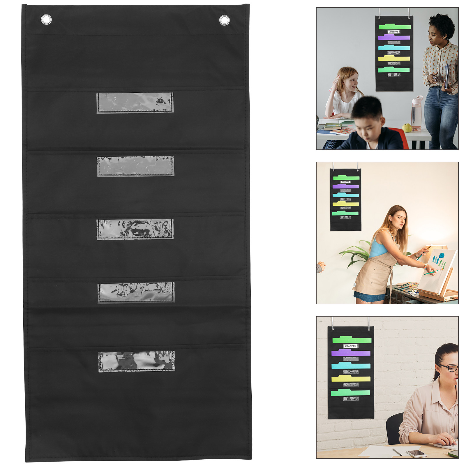 File Folder Hanging - حقيبة ملفات متعددة الطبقات، حقيبة ملفات