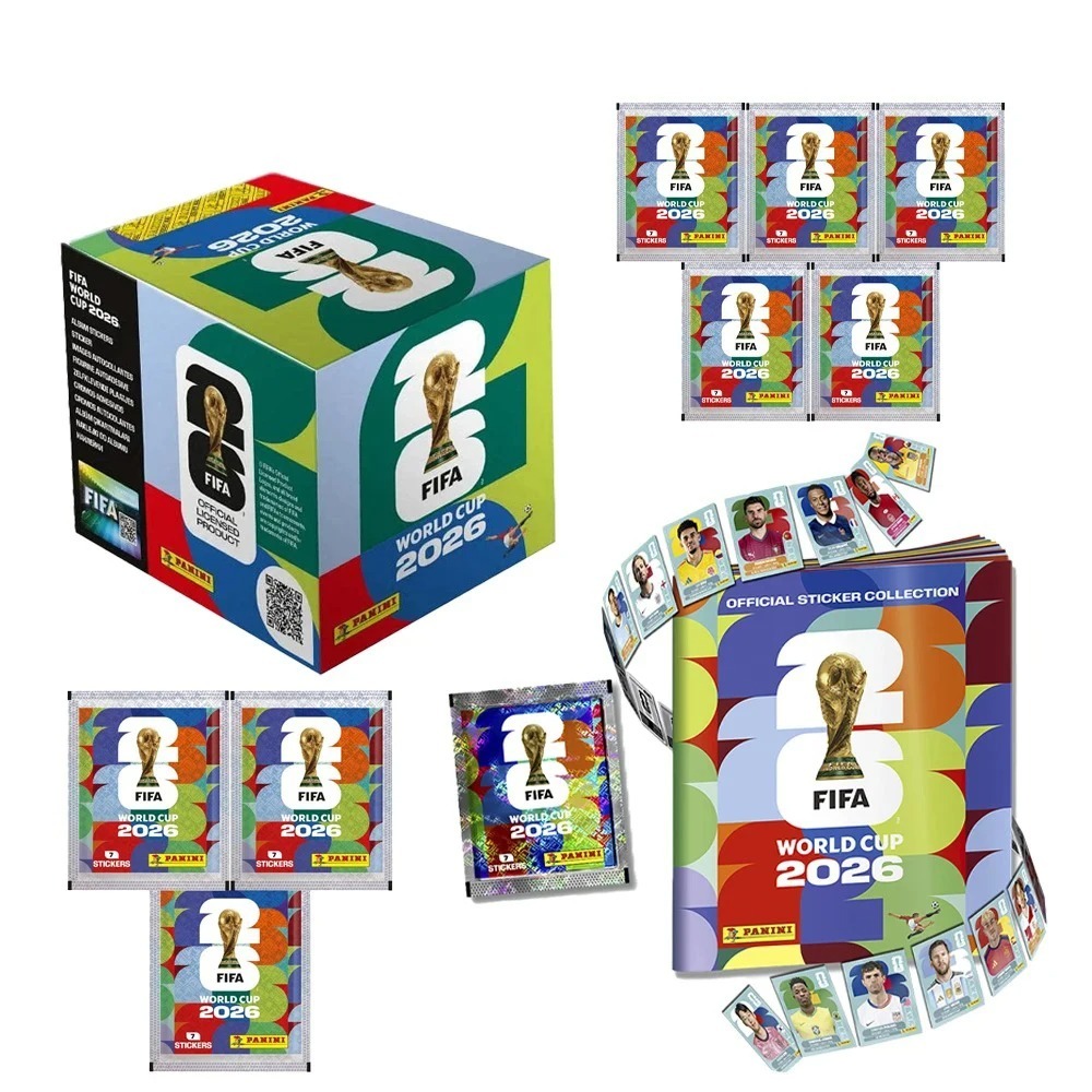 Cardstock Paper Pack - صندوق مجموعة ملصقات كأس العالم لكرة