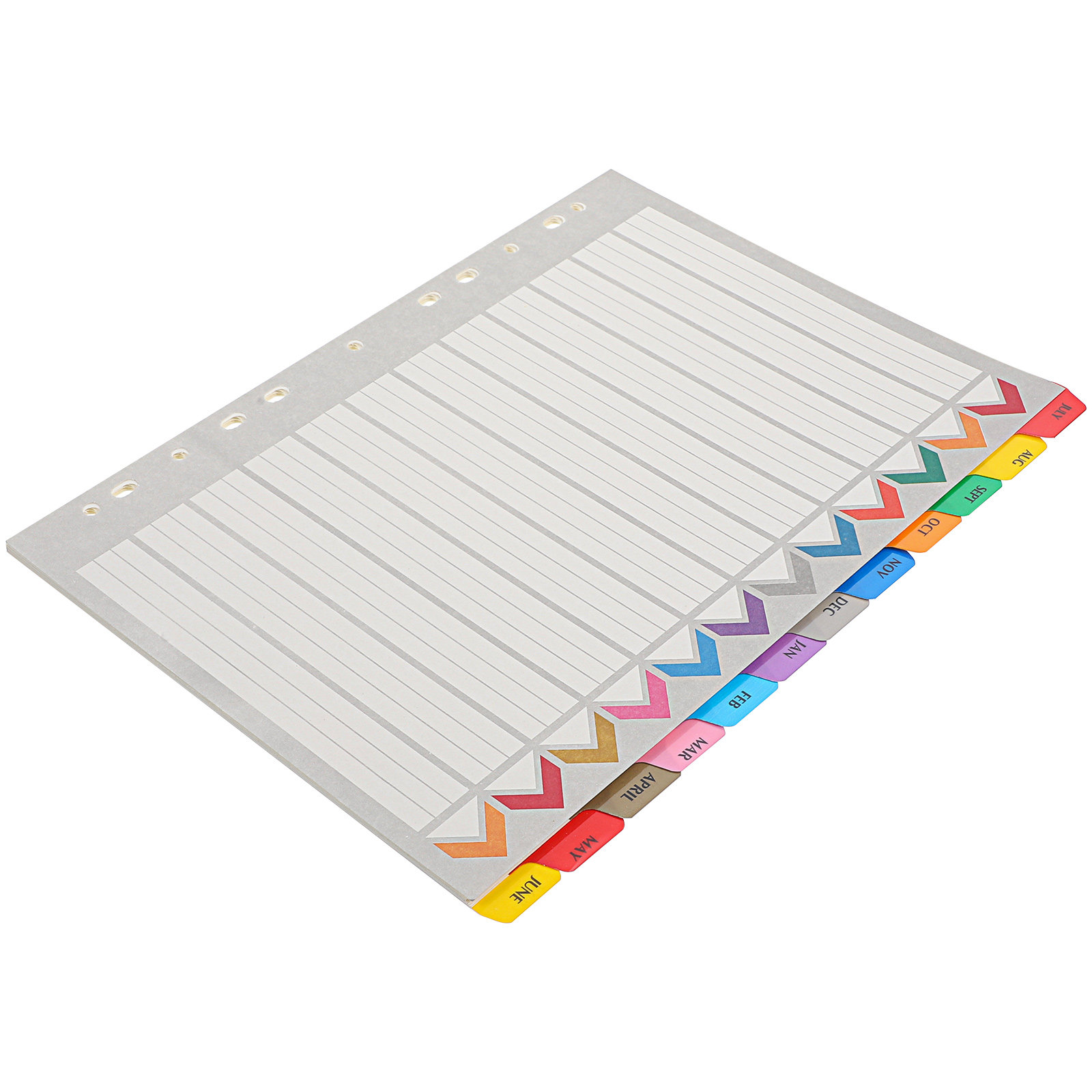 12 ورقة فواصل قابلة للفصل بحجم - مراجعة Index Tab Divider وسعره