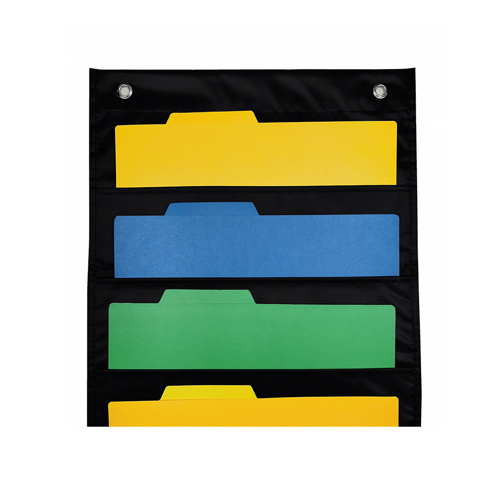 معلق جدار ملف منظم كبير 5 جيوب - مراجعة File Folder Hanging وسعره