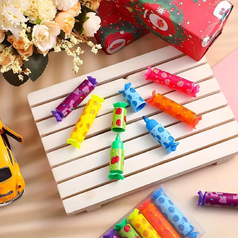 [جديد] 6 قطع أقلام تحديد صغيرة - مراجعة Highlighter Set Pastel وسعره