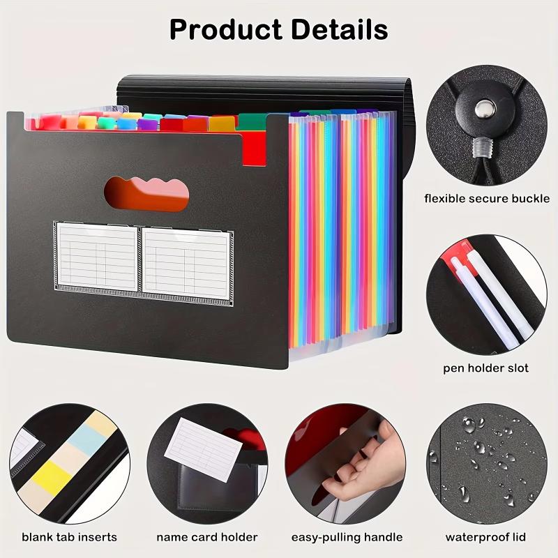 حقيبة ملفات بلاستيكية متعددة ا - مراجعة File Folder Hanging وسعره
