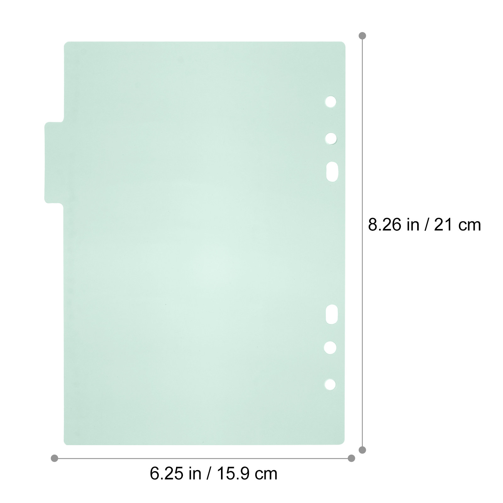 10 قطع من فواصل التبويب الملون - مراجعة Index Tab Divider وسعره