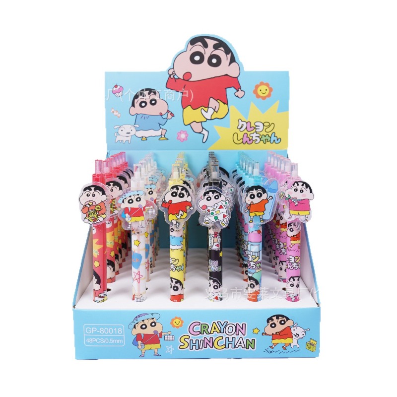 48pcs/box Crayon Shinchan Poin - مراجعة Fountain Pen Ink وسعره