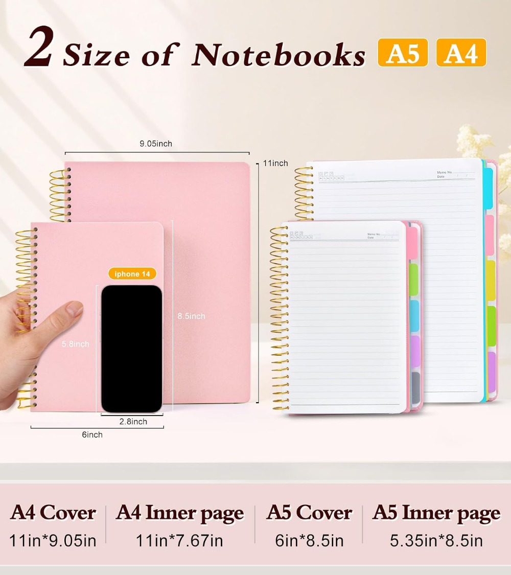 دفتر ملاحظات بـ 5 أقسام، 240 ص - مراجعة Graph Paper Pad وسعره