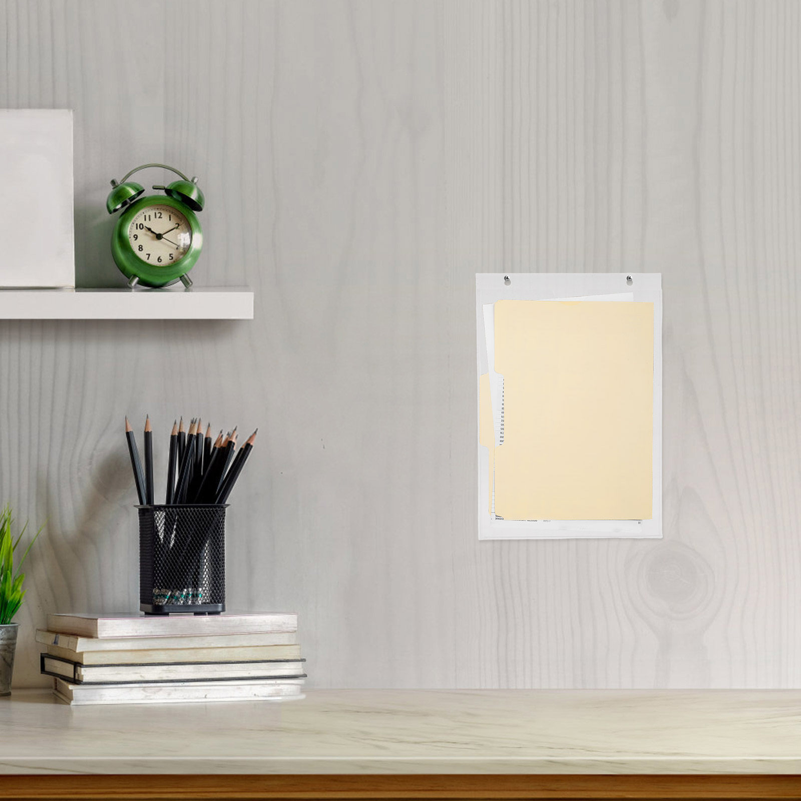 رفوف أكريليك شفافة مثبتة على ا - مراجعة File Folder Hanging وسعره