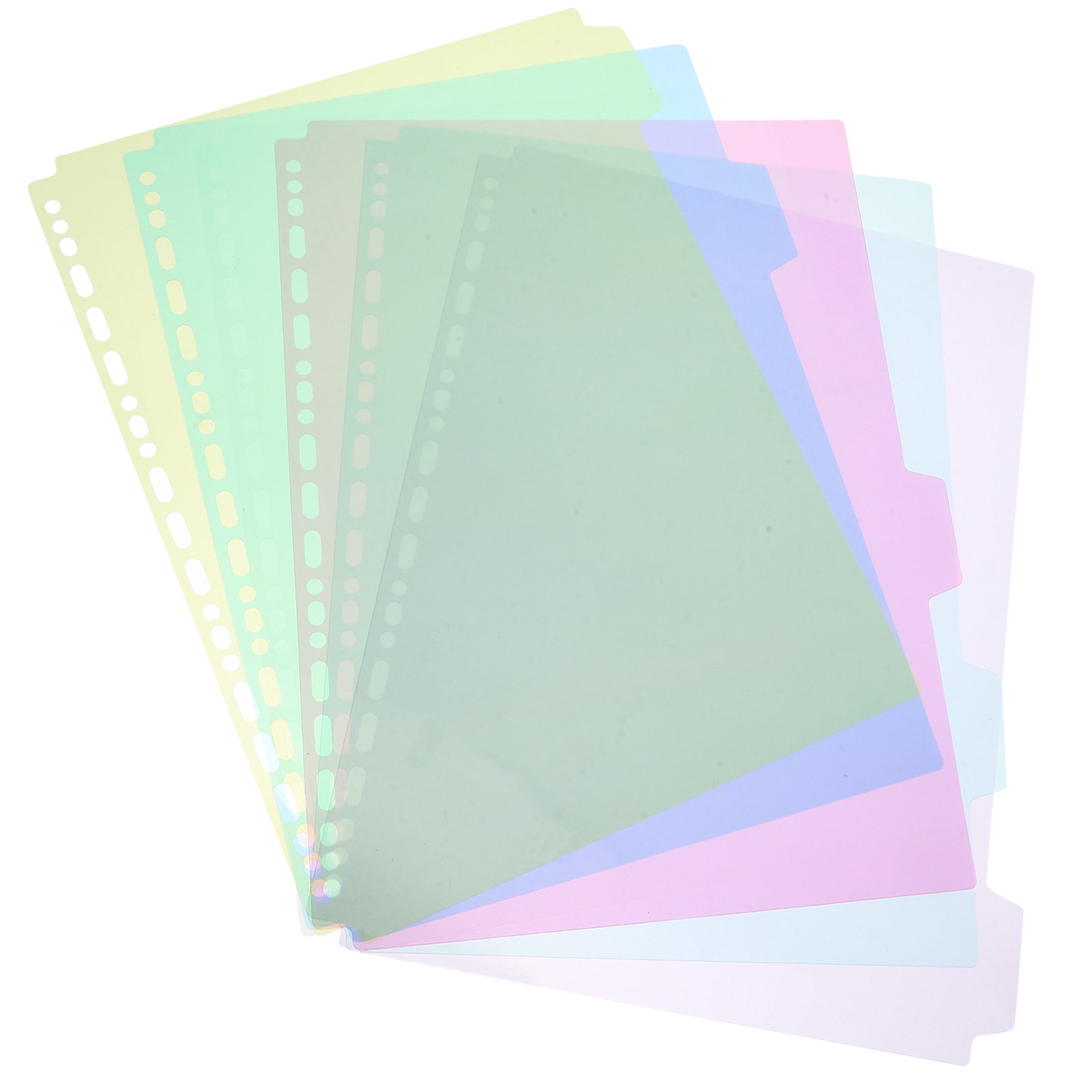 6 قطع فواصل فهرسة بحجم A4، صفح - مراجعة Index Tab Divider وسعره
