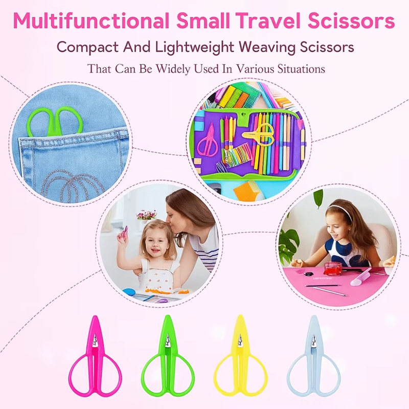 مقص صغير محمول مع غطاء، مقص حا - مراجعة Scissors Stainless Craft وسعره