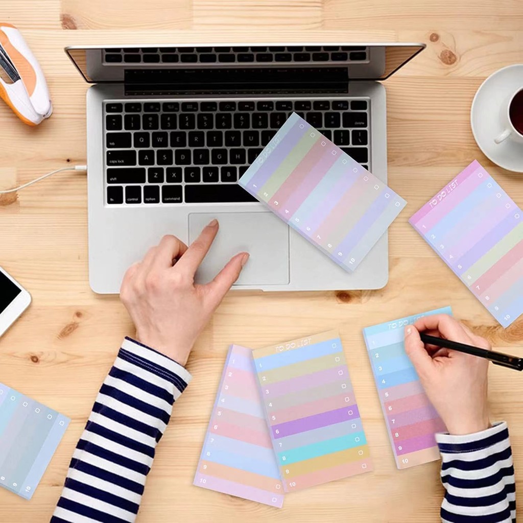 50 صفحة ملونة متدرجة مثبت ملاح - مراجعة Office Stationery Supply List وسعره