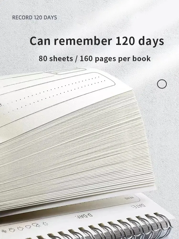 دفتر تخطيط يومي حلزوني A5، 160 - مراجعة Office Stationery Supply List وسعره