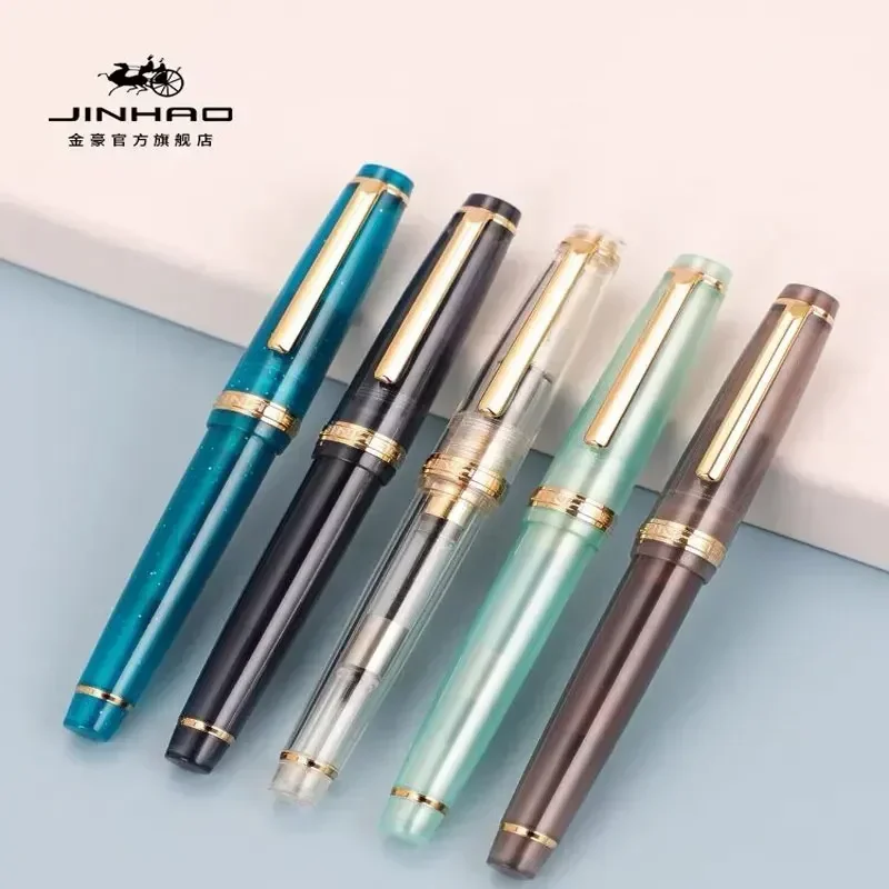Jinhao 82 قلم حبر فاخر شفاف ال - مراجعة Stationery Supply Business وسعره