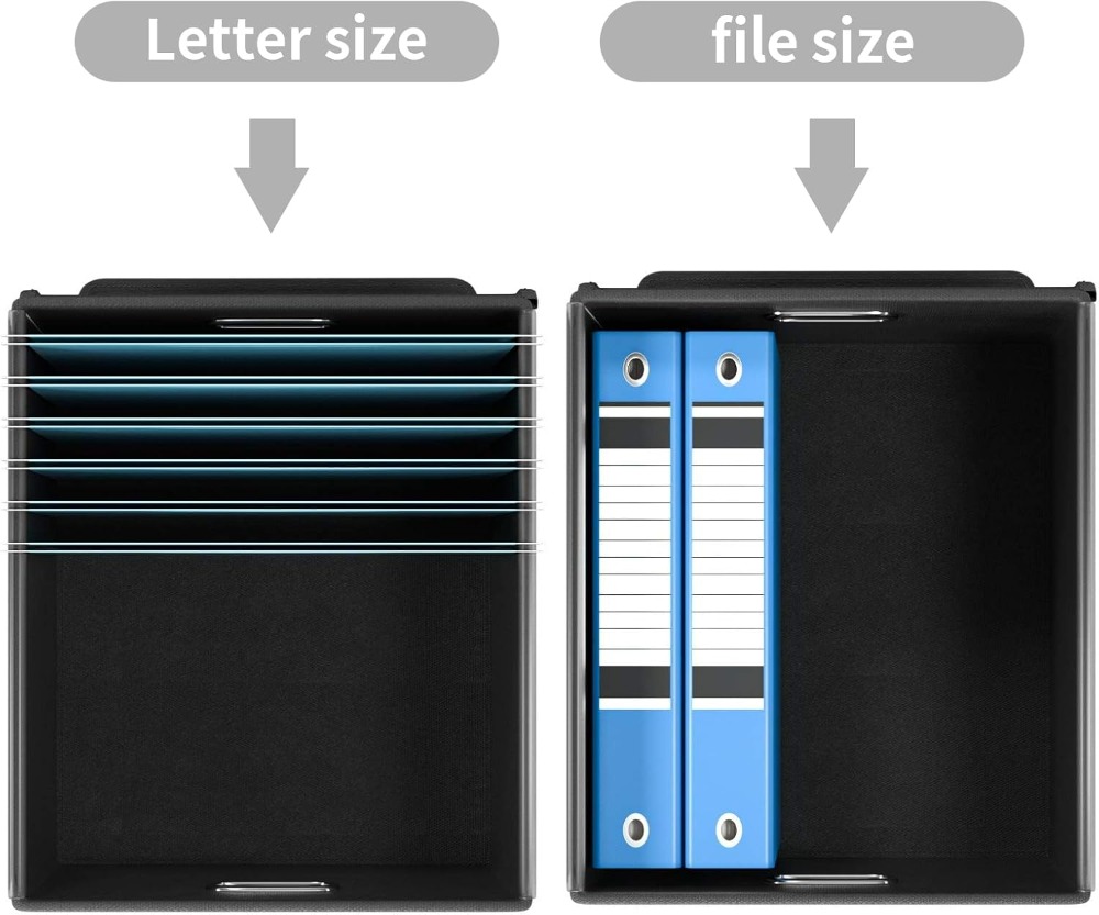 صندوق منظم ملفات قابل للطي مع  - مراجعة File Folder Hanging وسعره