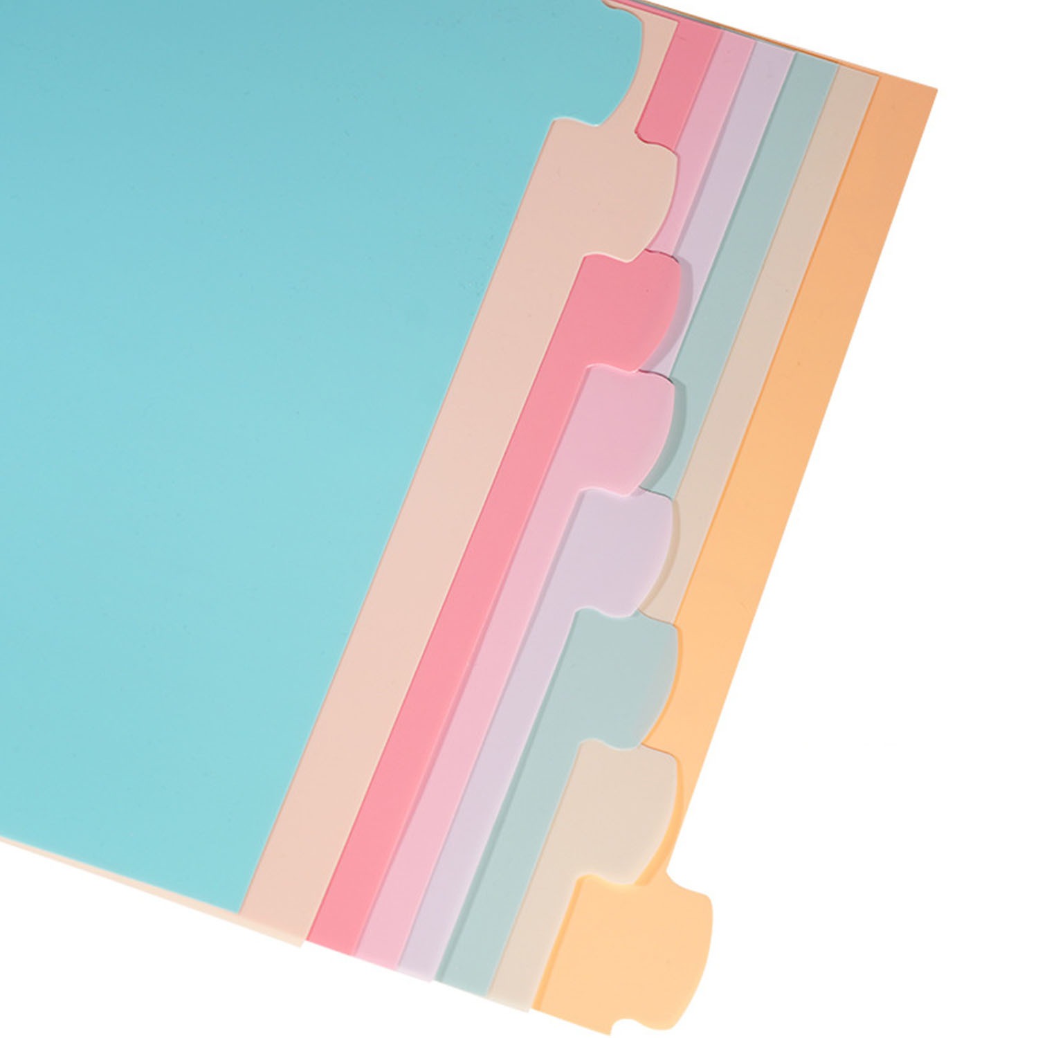 8 فواصل متعددة الألوان لدفاتر  - مراجعة Index Tab Divider وسعره