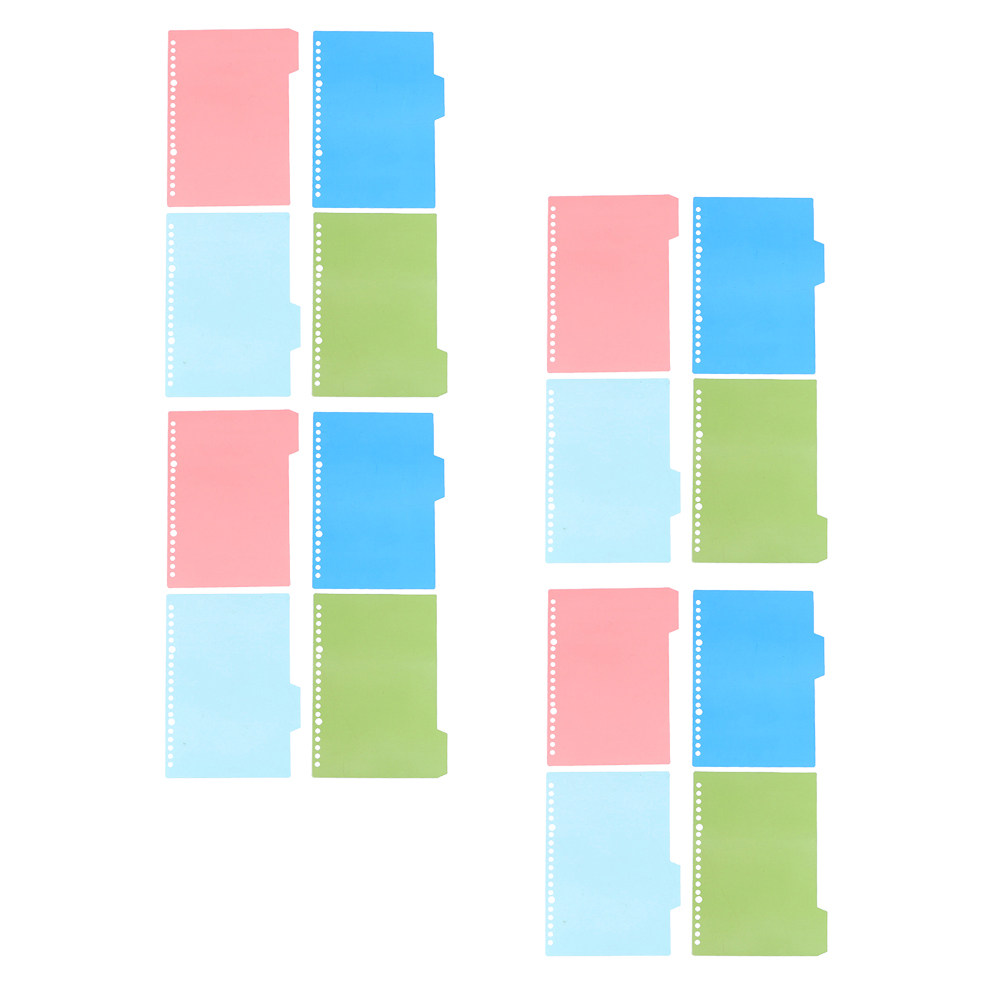 12 مجموعة فواصل تبويب بلاستيكي - مراجعة Index Tab Divider وسعره