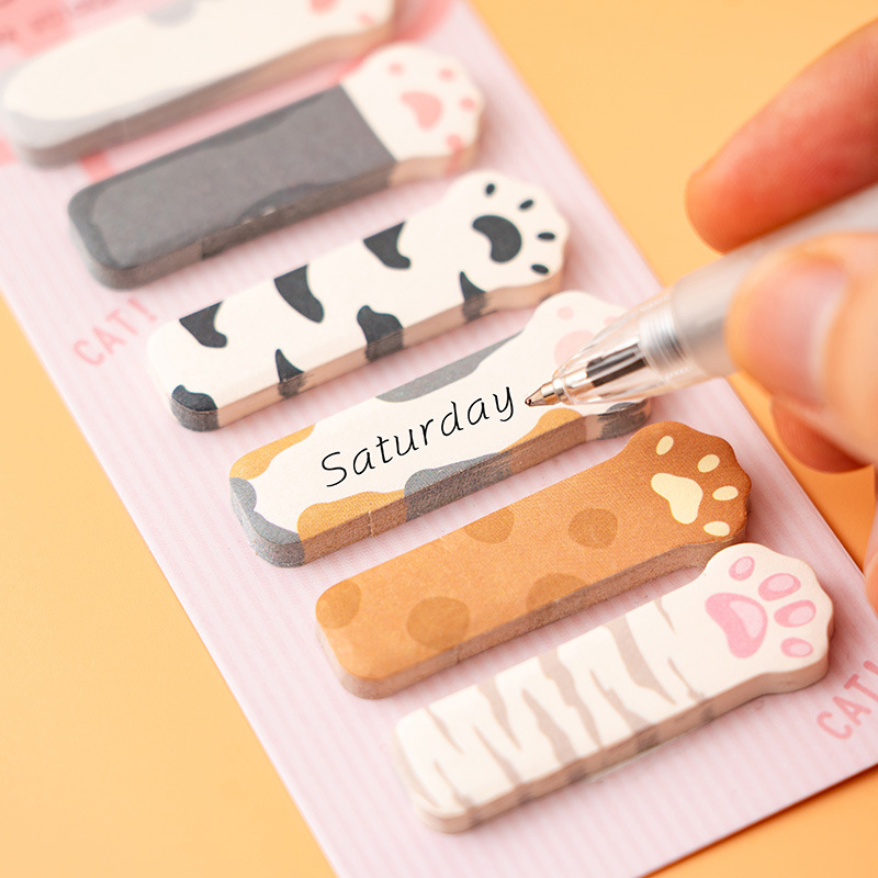 40 حزم Kawaii القط مذكرة الوسا - مراجعة Stationery Office Items List وسعره