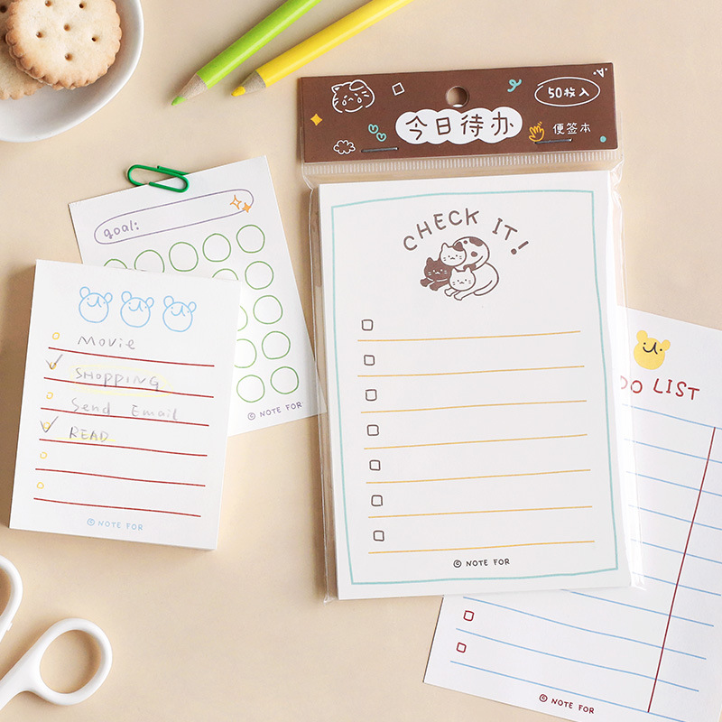 دفتر مذكرات لطيف بتصميم مخطط ( - مراجعة Office Stationery Supply List وسعره