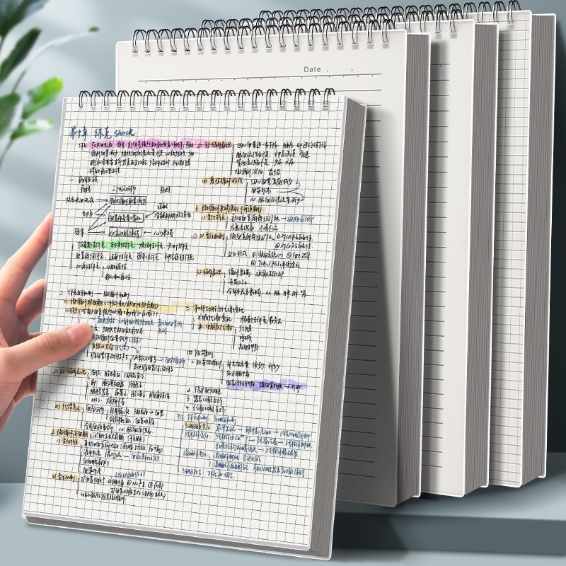 دفتر ملاحظات B5 بغلاف ملفوف، د - مراجعة Graph Paper Pad وسعره