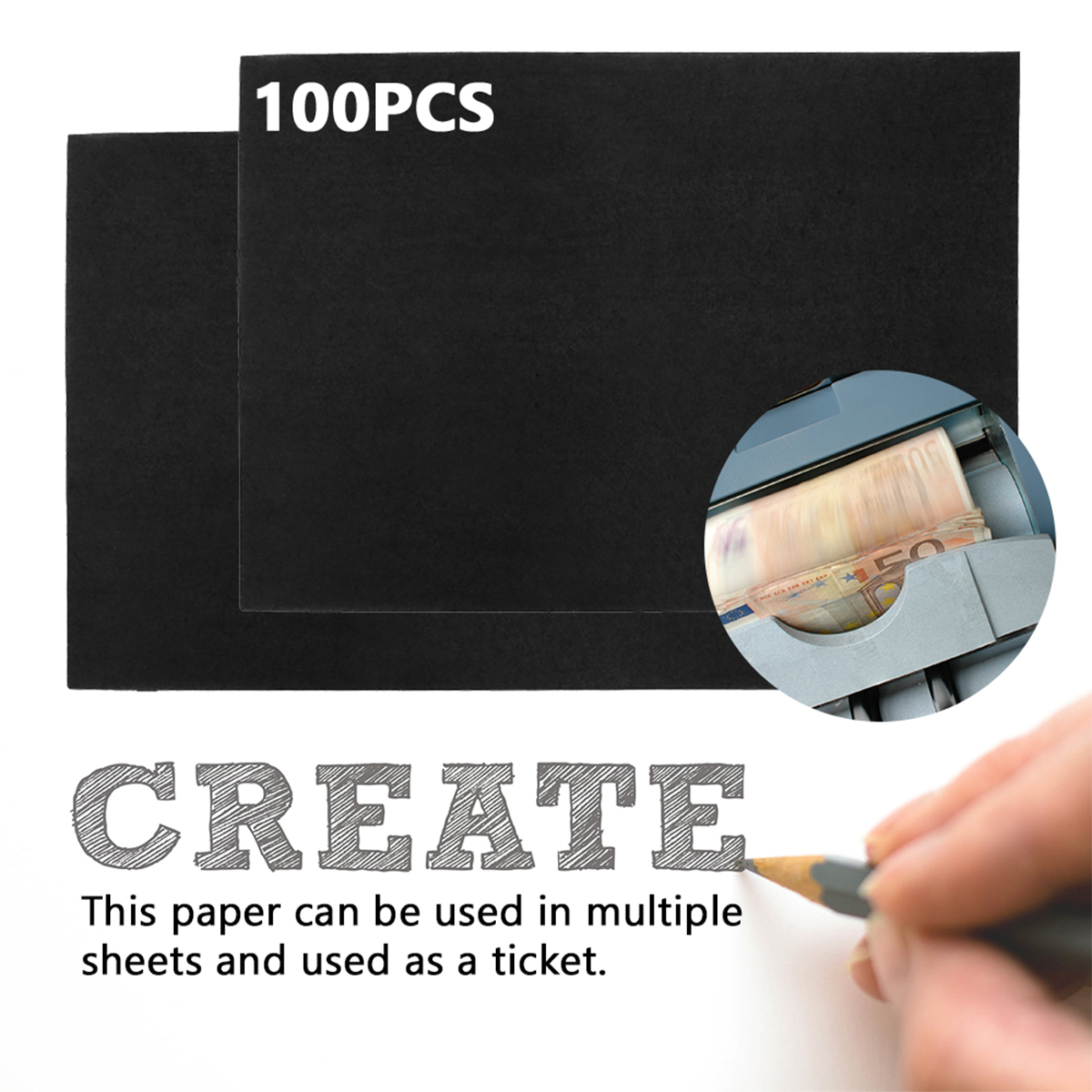 ورق كربون A4 لتتبع الرسم 100 و - مراجعة Carbon Copy Book وسعره